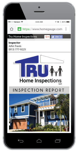 phoneimg HomeGauge CRL Digital Home Inspection Report